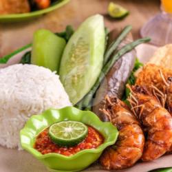 Nasi Tempong Udang