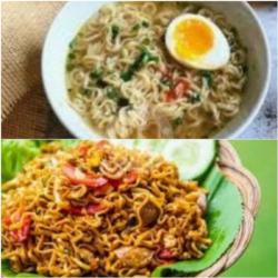 Indomie Rebus Telor /indomie Telor Goreng