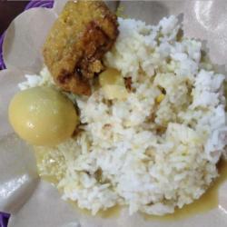 Nasi Opor Telur Tahu