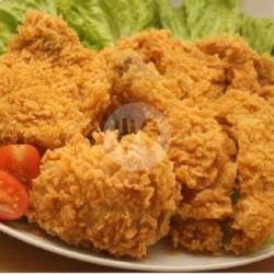 Paket Ayam Fried Chicken Afk Saos Pedas/tomat Isi 3biji(tanpa Nasi)