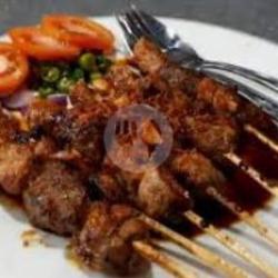 Sate Jeroan Ati Ampela Ayam 10 Tusuk