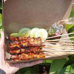 Nasi   Sate Maranggi Ayam 5 Tusuk