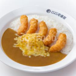 Popcorn Shrimp & Cheese Curry