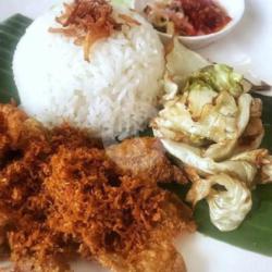 Nasi Kulit Serundeng