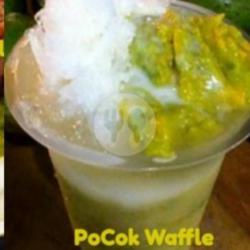 Pokat Kocok Waffle (green Tea)