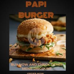 Papi Chicken Burger Regular