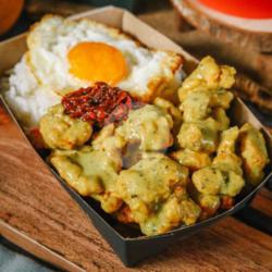 Green Curry Fried Chicken