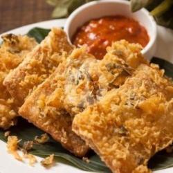 Tempe Kremes   Lalapan   Kol Goreng