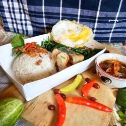 Nasi Pecel Ceplok Telor