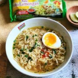 Indomie Kuah   Telur (kari Atau Soto).