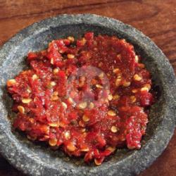 Sambel Trasi Mentah Timbul