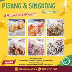 Pisang Keju Kacang Coklat