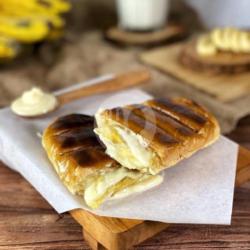 Roti Bakar Pisang Cheese Spread