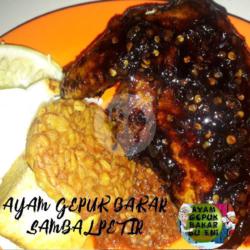 Ayam Gepuk Bakar.