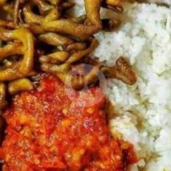 Nasi Usus Bumbu Bebek