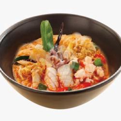 Korean Style  Seafood Noodle