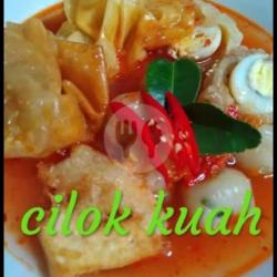 Cilok Isi Telur Puyuh Kuah Bakso