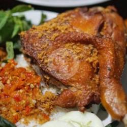 Bebek Goreng   Nasi