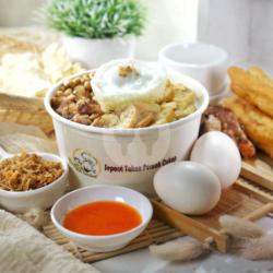 Bubur Ayam Spesial   Telur (matang/setengah Matang) Large