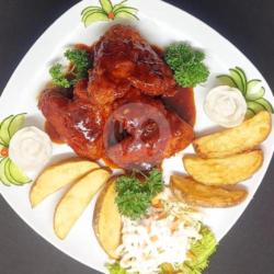 Spicy Korean Chicken Wings Kentang