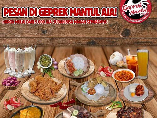 Geprek Mantul Kemiri, Kemiri Barat No 1 Salatiga