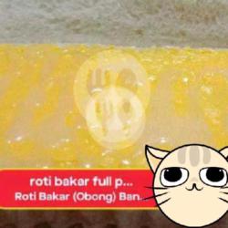 -roti Bakar Full Pisang Selai  Susu,