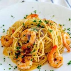 Shrimp Aglio Olio