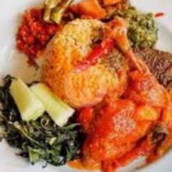 Nasi Udang Balado