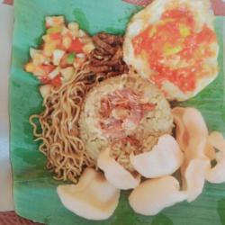 Nasi Kebuli Telor Ceplok Balado