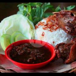 1.(free Es Teh)paket Nasi Pala Ayam Goreng Ati Ampela