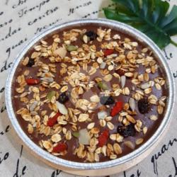 Granola Chocolate Belgian Cake