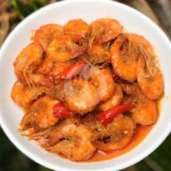 Nasi Campur   Udang Balado