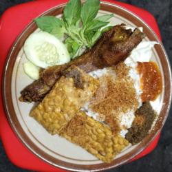 Nasi Kepala Bebek  Tempe