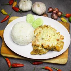 Paket Ayam Geprek Lumer Mozarella