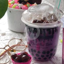 Blueberry Milky Boba Chewy Healthy