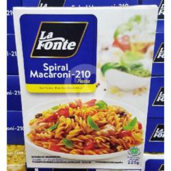 Macaroni Spiral Lafonte 225gr