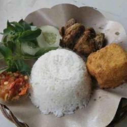 Nasi Ati Ampela Free Tahu Tempe