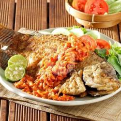 Ikan Baronang Goreng