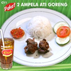 C11. Paket 2 Ampela Ati Goreng