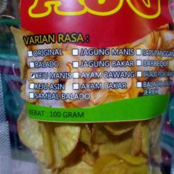 Kripik Singkong Rasa Keju Manis