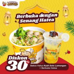 Bakso Halus Kuah Soto Lamongan   Berbuka Hatea