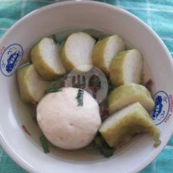 Bakso Tenis Ayam Hemat Plus Lontong