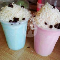 Pop Ice Toping Keju Melimpah