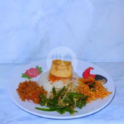 Nasi Campur   Tahu Goreng