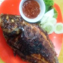 Ikan Kuwek (laut) Bakar