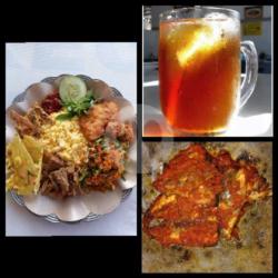 Paket Nasi Empok   Tongkol Bali   Teh