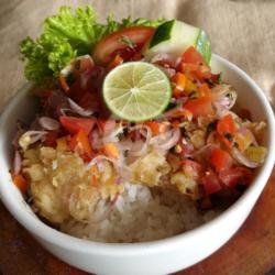 Rice Bowl Ayam Sambal Dabu-dabu