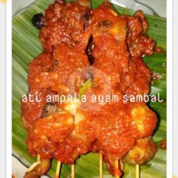 Ati Ampela Sate Balado Sepasang