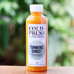 Cold Press Tumeric Sunset