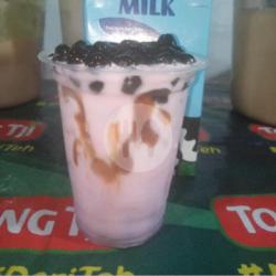 Boba Taro Strawberry(beli 2 Dapat 1 Cup Ice Dalgona Bebas Pilih Parian Rasa)